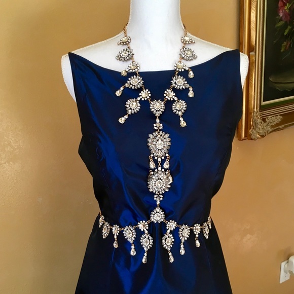 bdecked & Bdazzled Jewelry - Crystal Statement Body Jewelry Necklace